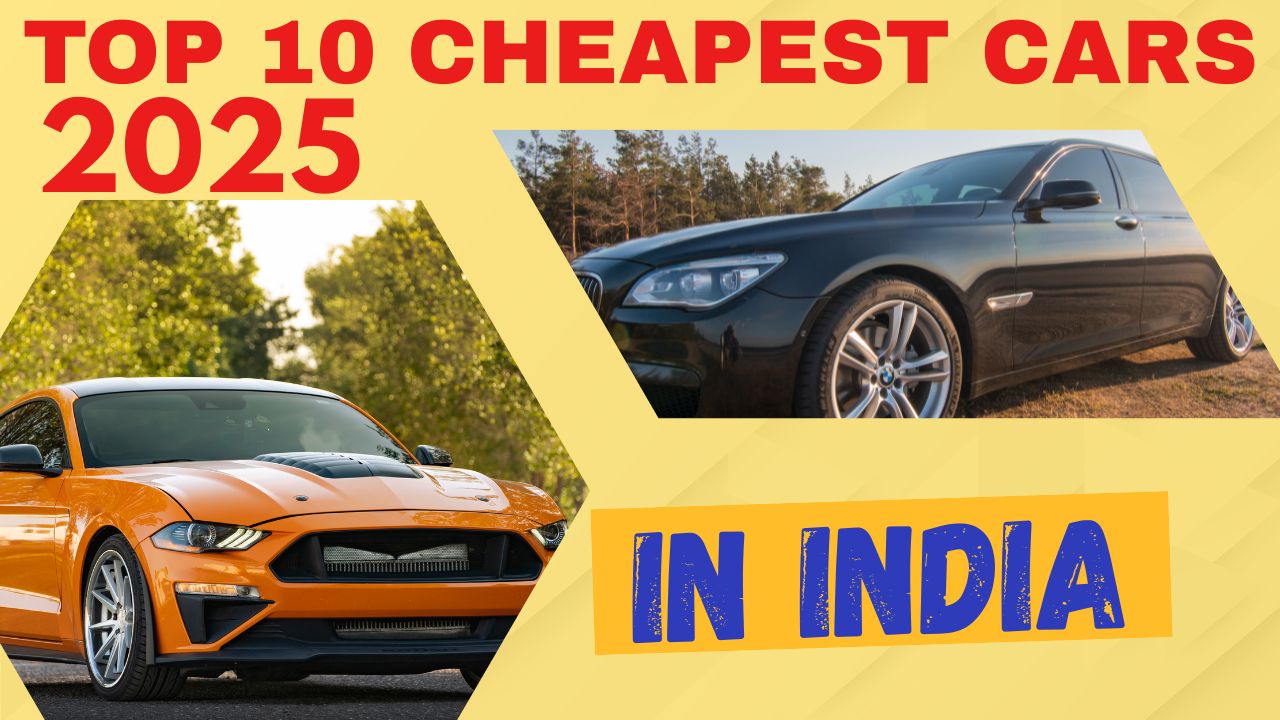 Top 10 Cheapest Cars in India 2025 – Budget cars with price and mileage comparison
